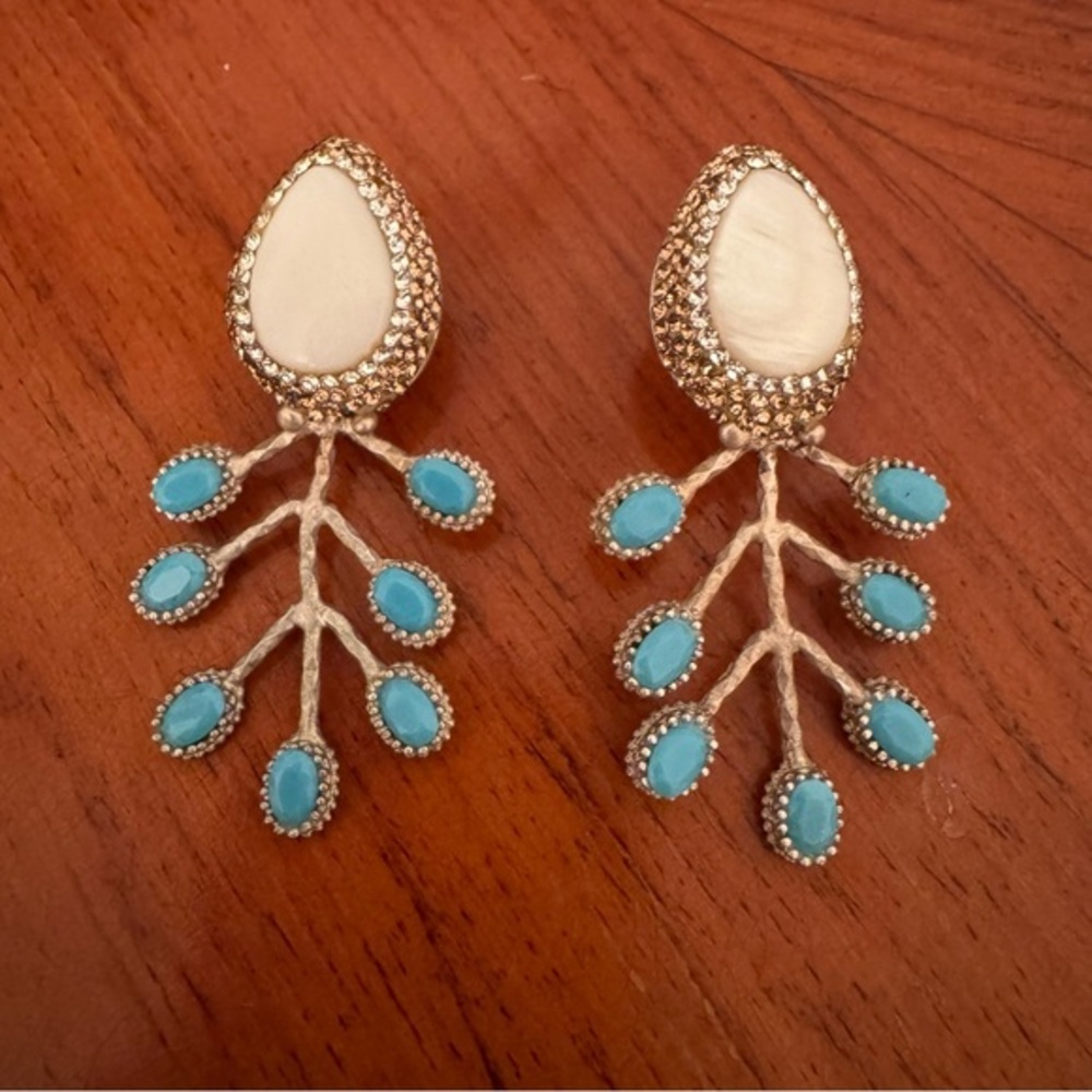 NEW Original Once of a Kind Turquoise Earrings